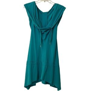 Lululemon Hooded T Back Tank Swim Beach Cover Up Dress L boho vacation